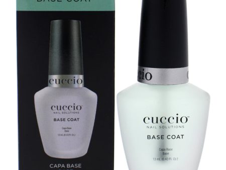 Cuccio Base Coat by Cuccio for Women - 0.43 oz Nail Polish Hot on Sale