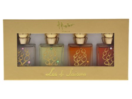 M. Micallef Coffret Les 4 Saisons by M. Micallef for Women - 4 Pc Gift Set 1.02oz Ete EDP Spray, 1.02oz Printemps EDP Spray, 1.02oz Hiver EDP Spray, 1.02oz Putomen EDP Spray Online Sale