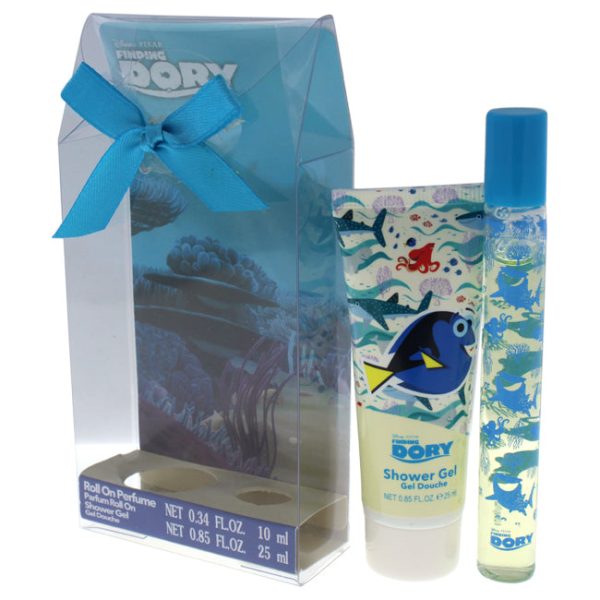 Disney Finding Dory by Disney for Kids - 2 Pc Gift Set 0.34 oz Roll On Perfume, 0.85oz Shower Gel Cheap