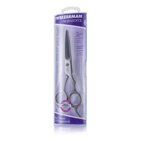 Tweezerman Professional Stainless 2000 5 1 2 Shears (High Performance Blades) For Discount