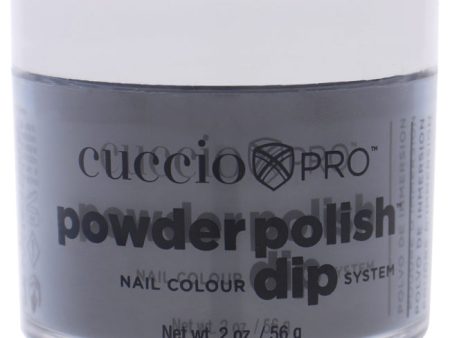 Cuccio Pro Powder Polish Nail Colour Dip System - Midnight Black by Cuccio for Women - 1.6 oz Nail Powder For Cheap