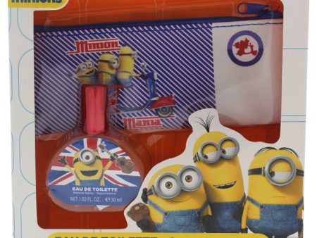 Minions Minions by Minions for Kids - 2 Pc Gift Set 1.02oz Spray, Purse Fashion