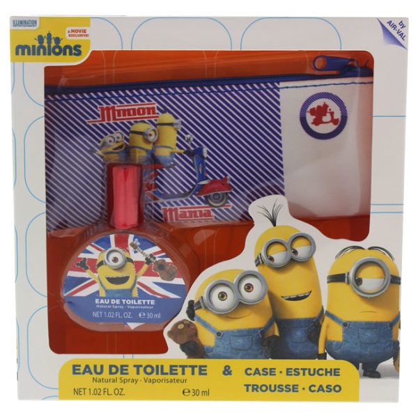 Minions Minions by Minions for Kids - 2 Pc Gift Set 1.02oz Spray, Purse Fashion