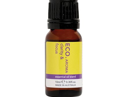 Eco Modern Essentials Aroma Essential Oil Blend Clarity & Focus 10ml Supply