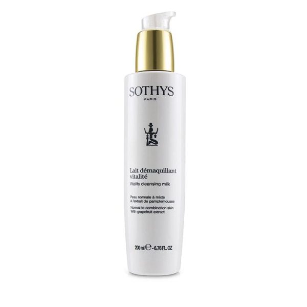 Sothys Vitality Cleansing Milk - For Normal to Combination Skin, With Grapefruit Extract 200ml 6.76oz Cheap