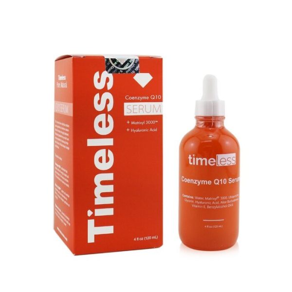 Timeless Skin Care Coenzyme Q10 Serum + Matrixyl 3000 + Hyaluronic Acid 120ml 4oz Discount