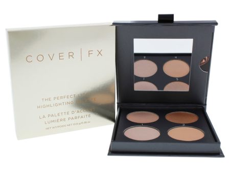 Cover FX The Perfect Light Highlighting Palette - Light Medium by Cover FX for Women - 0.38 oz Highlighter For Discount