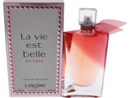 Lancome La Vie Est Belle en Rose by Lancome for Women - 3.4 oz EDT Spray Online now