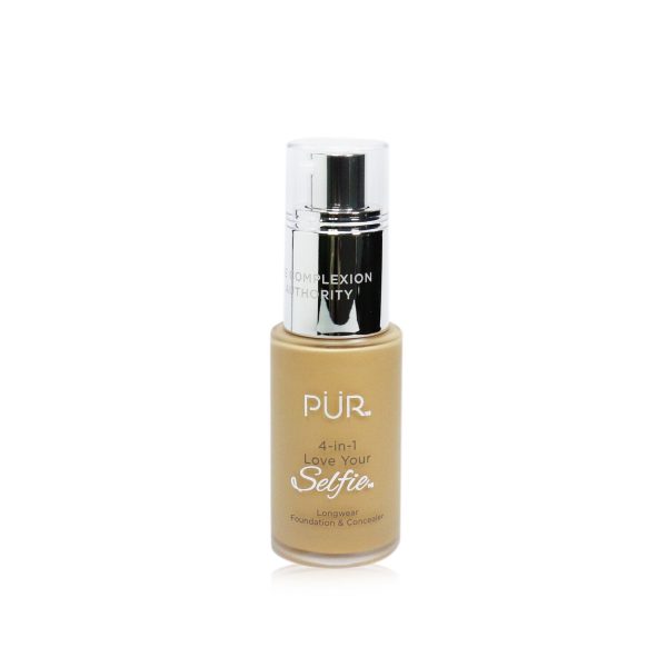 PUR (PurMinerals) 4 in 1 Love Your Selfie Longwear Foundation & Concealer - #MG6 Nude (Golden Medium Skin With Golden Undertones)  30ml 1oz Discount