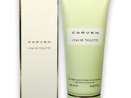 Carven Leau De Toilette by Carven for Women - 6.66 oz Light Bath and Shower Gel Fashion