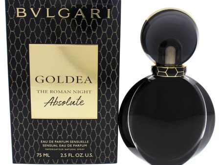 Bvlgari Goldea The Roman Night Absolute by Bvlgari for Women - 2.5 oz EDP Spray Supply