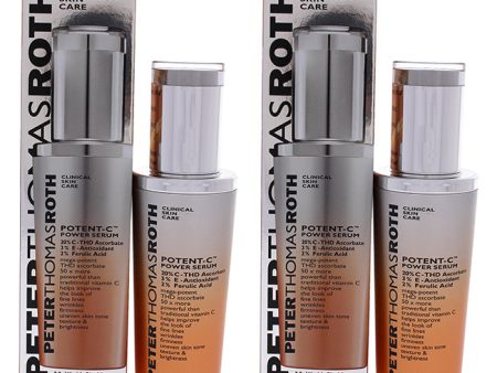 Peter Thomas Roth Potent-C Power Serum by Peter Thomas Roth for Unisex - 1 oz Serum - Pack of 2 Online now