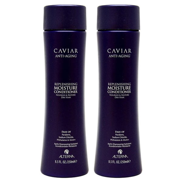 Alterna Caviar Anti-Aging Replenishing Moisture Conditioner by Alterna for Unisex - 8.5 oz Conditioner - Pack of 2 Hot on Sale