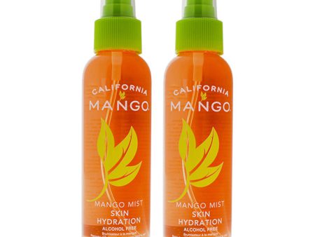 California Mango Mango Mist Skin Hydration by California Mango for Unisex - 4.3 oz Spray - Pack of 2 Sale