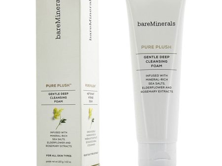 BareMinerals Pure Plush Gentle Deep Cleansing Foam 120g 4.2oz Supply