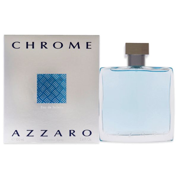 Azzaro Chrome by Azzaro for Men - 3.4 oz EDT Spray Discount