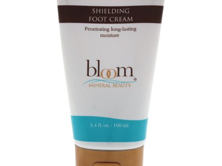 Bloom Mineral Beauty Shielding Foot Cream by Bloom Mineral Beauty for Women - 3.4 oz Cream Discount