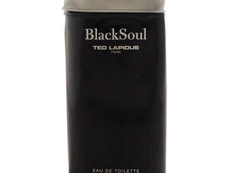 Ted Lapidus Black Soul by Ted Lapidus for Men - 3.4 oz EDT Spray Cheap