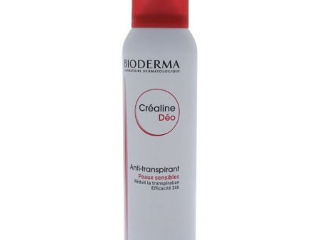 Bioderma Crealine Antiperspirant Aerosol by Bioderma for Women - 5 oz Deodorant Supply