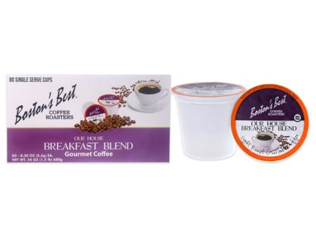 Bostons Best Breakfast Blend Gourmet Coffee by Bostons Best - 80 Cups Coffee For Sale