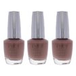 OPI Infinite Shine 2 Lacquer - ISL SH4 Bare My Soul by OPI for Women - 0.5 oz Nail Polish - Pack of 3 Online