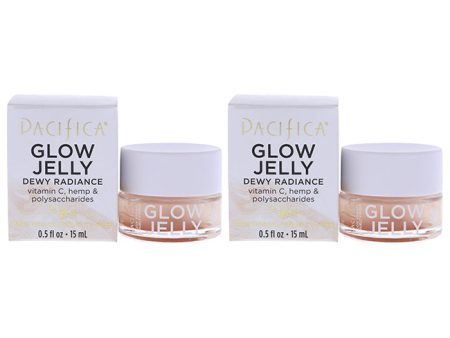 Pacifica Glow Jelly Dewy Radiance by Pacifica for Unisex - 0.5 oz Gel - Pack of 2 Fashion