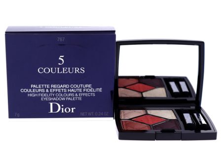 Christian Dior 5 Color High Fidelity Colours And Effects Eyeshadow Palette - 767 Inflame by Christian Dior for Women - 0.21 oz Eyeshadow For Discount