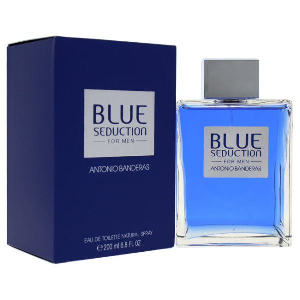 Antonio Banderas Blue Seduction by Antonio Banderas for Men - 6.75 oz EDT Spray Discount