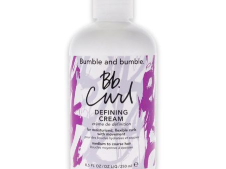 Bumble and Bumble Bb Curl Defining Cream by Bumble and Bumble for Unisex - 8.5 oz Cream Cheap