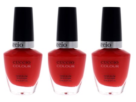 Cuccio Colour Nail Polish - Chillin In Chile by Cuccio for Women - 0.43 oz Nail Polish - Pack of 3 Sale