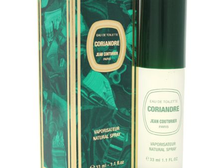 Jean Couturier Coriandre by Jean Couturier for Women - 1.1 oz EDT Spray For Discount