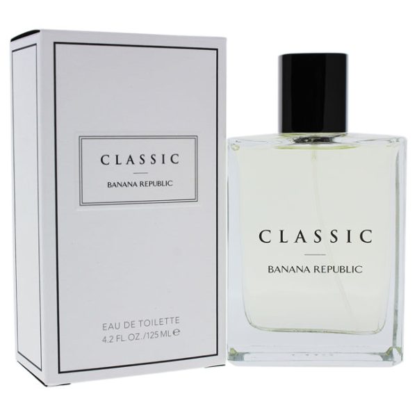 Banana Republic Banana Republic Classic by Banana Republic for Men - 4.2 oz EDT Spray Sale