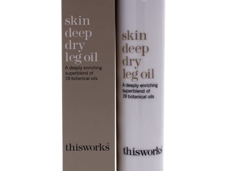 ThisWorks Skin Deep Dry Leg Oil by ThisWorks for Unisex - 4 oz Oil For Discount