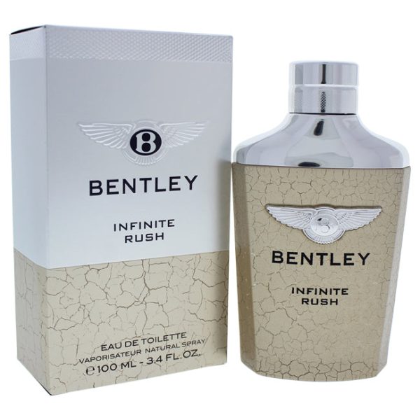 Bentley Bentley Infinite Rush by Bentley for Men - 3.4 oz EDT Spray Supply