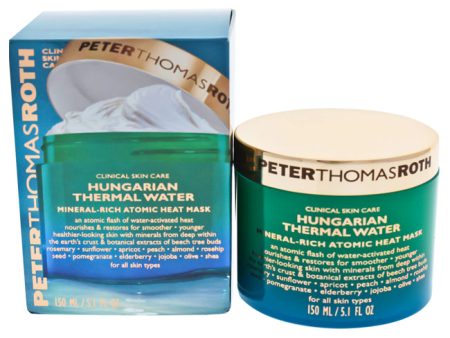 Peter Thomas Roth Hungarian Thermal Water Mineral-Rich Atomic Heat Mask by Peter Thomas Roth for Unisex - 5.1 oz Mask Sale