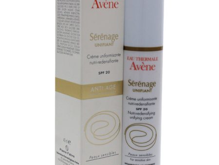 Avene Nutri-Redensifying Unifying Cream Spf 20 by Avene for Women - 1.35 oz Cream Discount