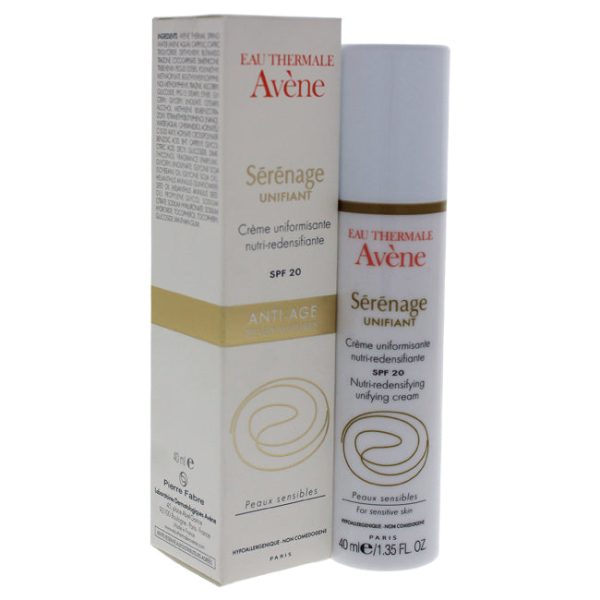 Avene Nutri-Redensifying Unifying Cream Spf 20 by Avene for Women - 1.35 oz Cream Discount