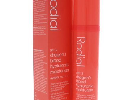 Rodial Dragons Blood Hyaluronic Moisturiser SPF 15 by Rodial for Women - 1.7 oz Cream Supply