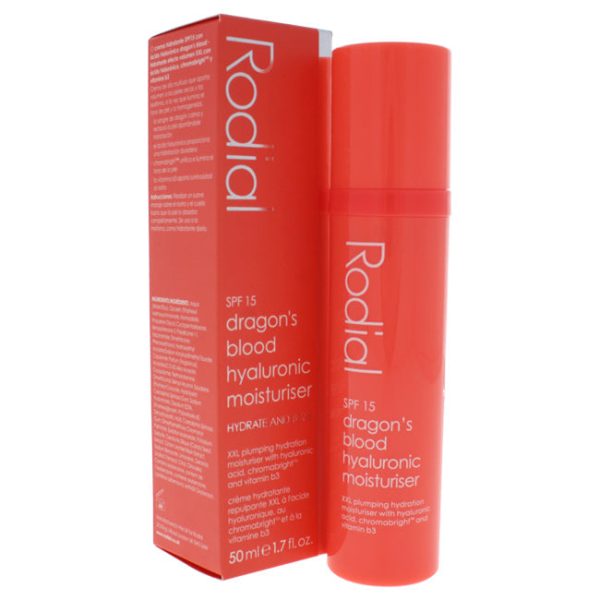 Rodial Dragons Blood Hyaluronic Moisturiser SPF 15 by Rodial for Women - 1.7 oz Cream Supply