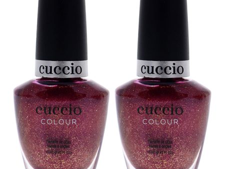 Cuccio Colour Nail Polish - Cheers To New Years by Cuccio for Women - 0.43 oz Nail Polish - Pack of 2 Cheap