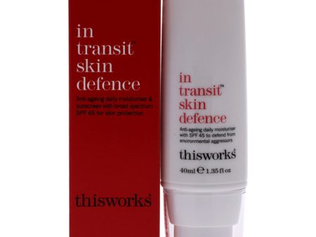 ThisWorks In Transit Skin Defence by ThisWorks for Unisex - 1.35 oz Moisturiser Online Hot Sale