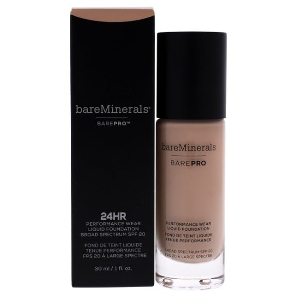 bareMinerals BarePro Performance Wear Liquid Foundation SPF 20 - 7.5 Shell by bareMinerals for Women - 1 oz Foundation Online