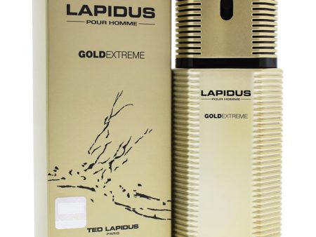 Ted Lapidus Gold Extreme by Ted Lapidus for Men - 3.4 oz EDT Spray Online now