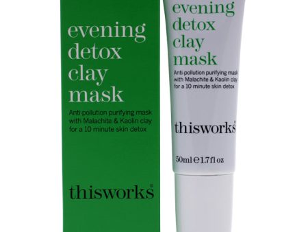 ThisWorks Evening Detox Clay Mask by ThisWorks for Unisex - 1.7 oz Mask Online now