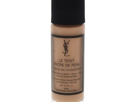 Yves Saint Laurent Le Teint Encre De Peau Fusion Ink Foundation SPF 18 - BR30 Beige Rose by Yves Saint Laurent for Women - 0.33 oz Foundation (Tester) Sale