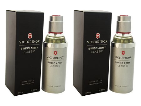 Swiss Army Swiss Army by Swiss Army for Men - 3.4 oz EDT Spray - Pack of 2 Online Hot Sale