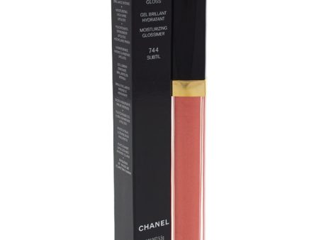 Chanel Rouge Coco Gloss Moisturizing Glossimer - # 744 Subtil by Chanel for Women - 0.19 oz Lip Gloss Online Hot Sale