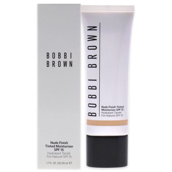 Bobbi Brown Nude Finish Tinted Moisturizer SPF 15 - Light To Medium Tint by Bobbi Brown for Women - 1.7 oz Makeup For Cheap