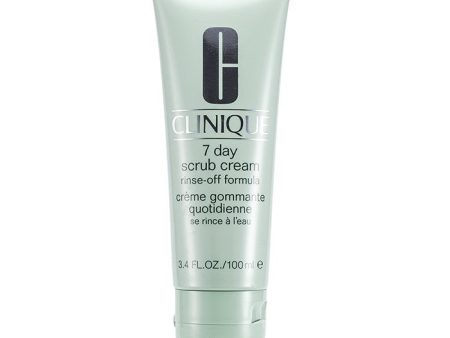 Clinique 7 Day Scrub Cream Rinse Off Formula 100ml 3.4oz Discount