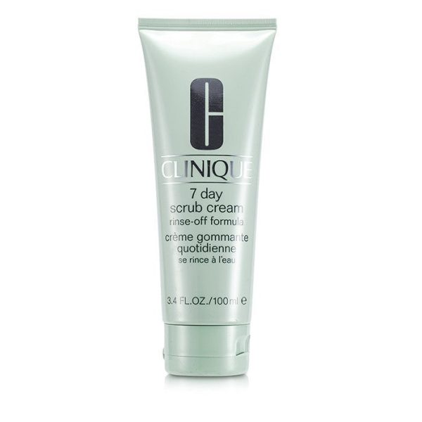 Clinique 7 Day Scrub Cream Rinse Off Formula 100ml 3.4oz Discount